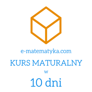 KURS MATURALNY w 10 DNI